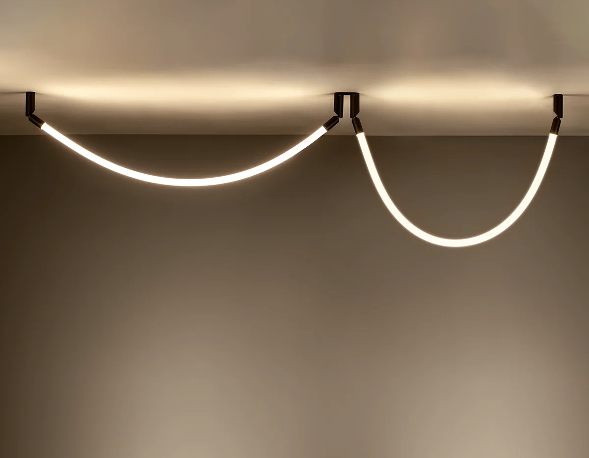 venkovní moderní stropní osvětlení arco venkovní modulární led svítidlo