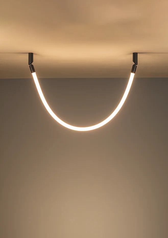 venkovní moderní stropní osvětlení arco venkovní led stropní svítidlo